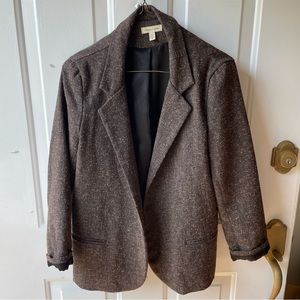 Urban Outfitter Silence + Noise brown tweed blazer size medium